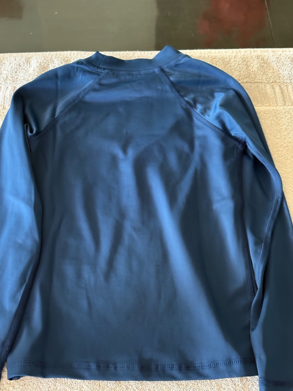 Kanu Surf Kids Navy Blue Long-Sleeve Rash Guard - Picture 7 of 8